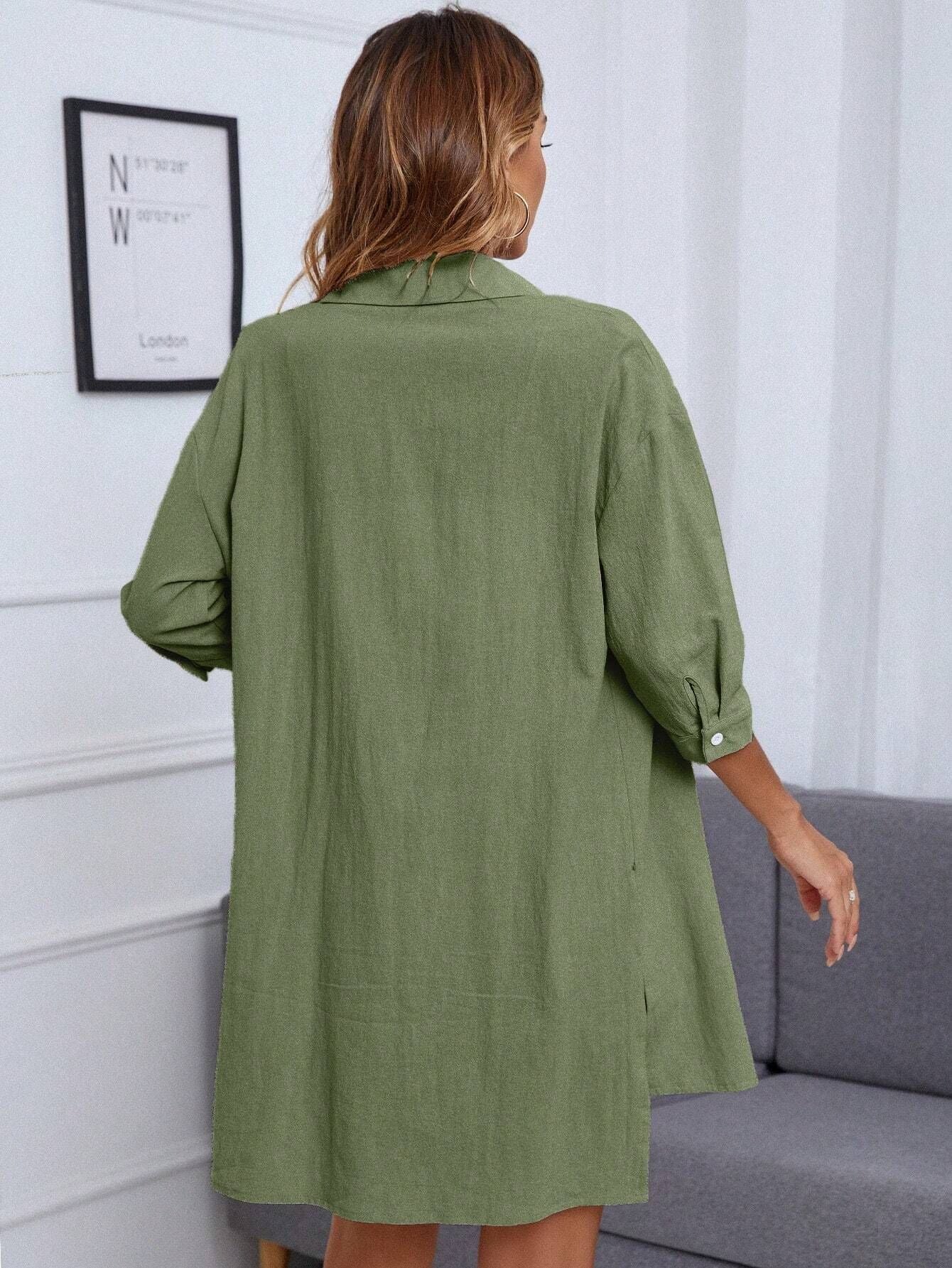 Single-Breasted Shirt & Pant Set
