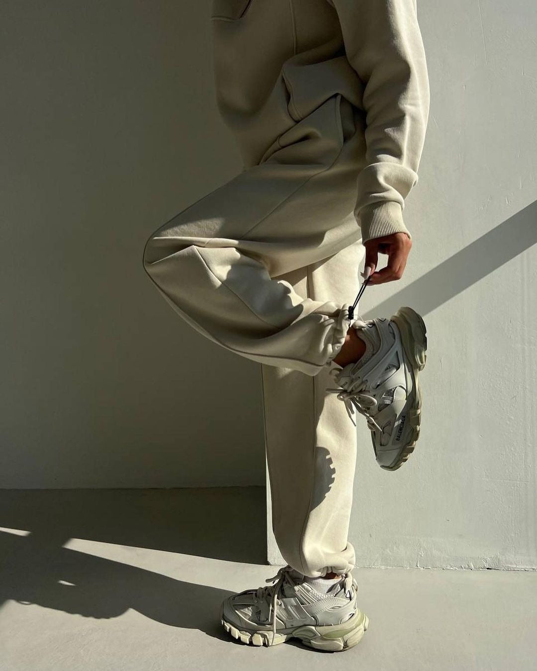 Contrast Zip Tracksuit Two-Piece Set & Active Coord