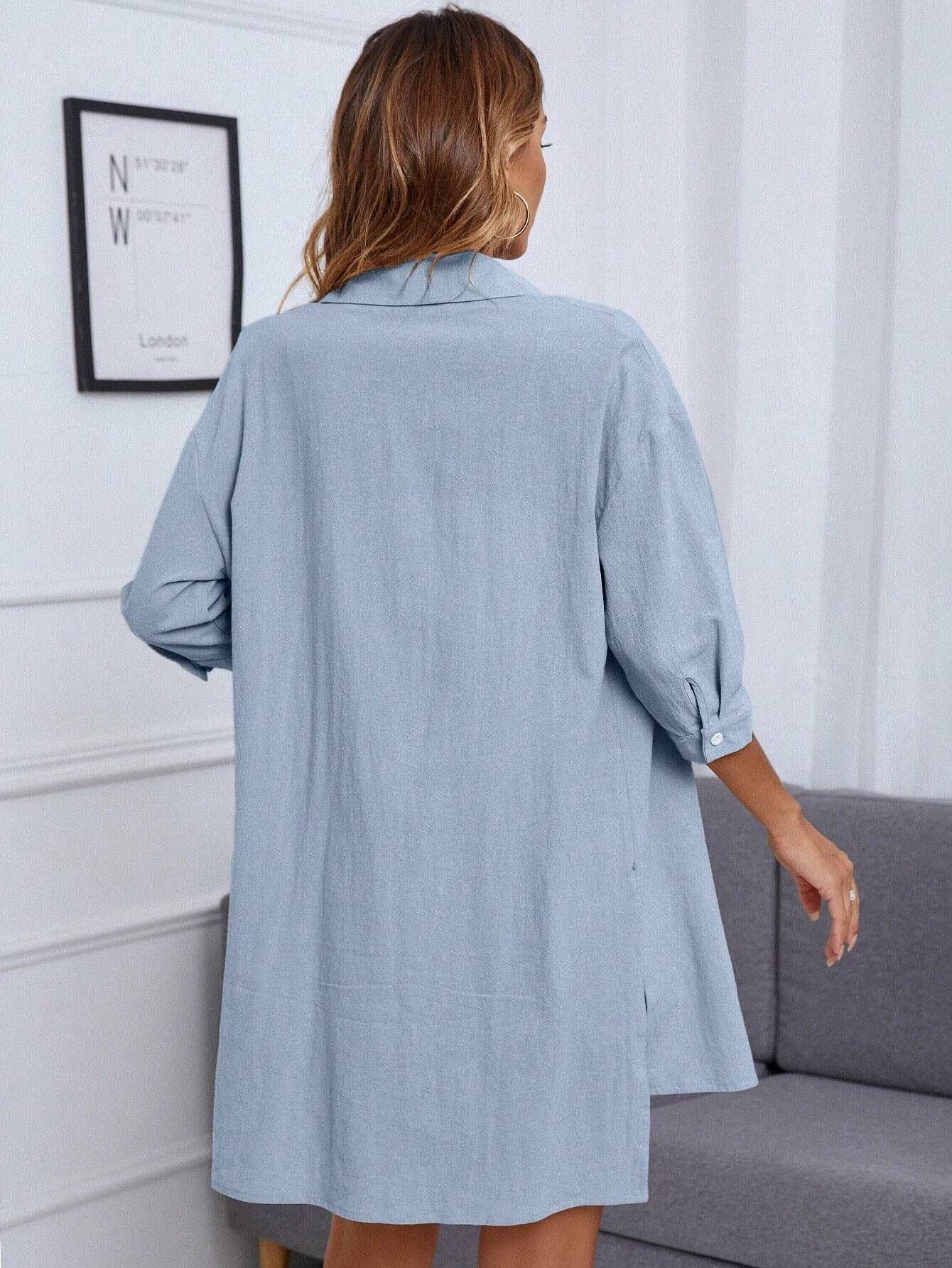 Single-Breasted Shirt & Pant Set