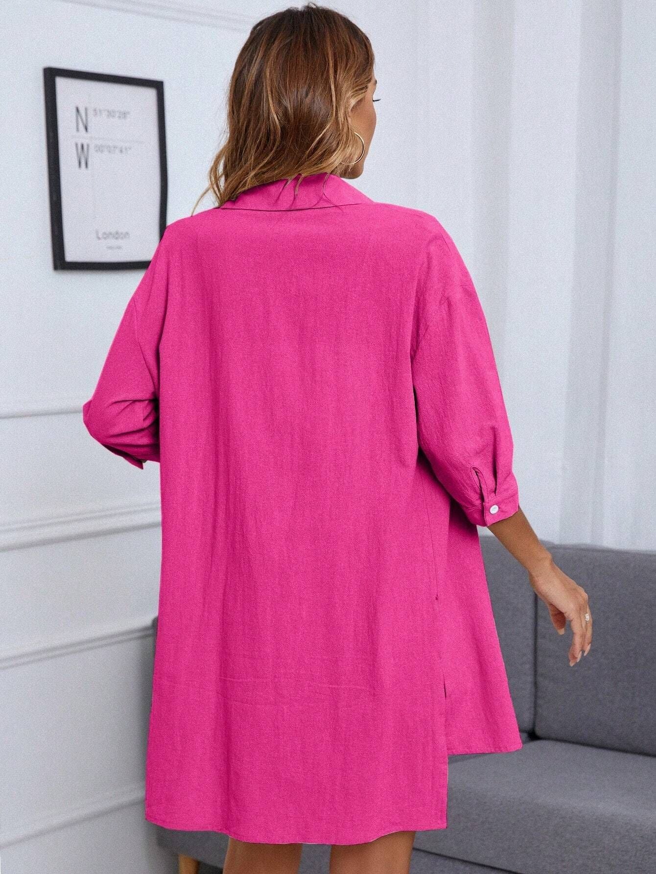 Single-Breasted Shirt & Pant Set