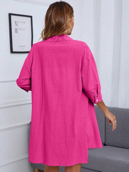Single-Breasted Shirt & Pant Set