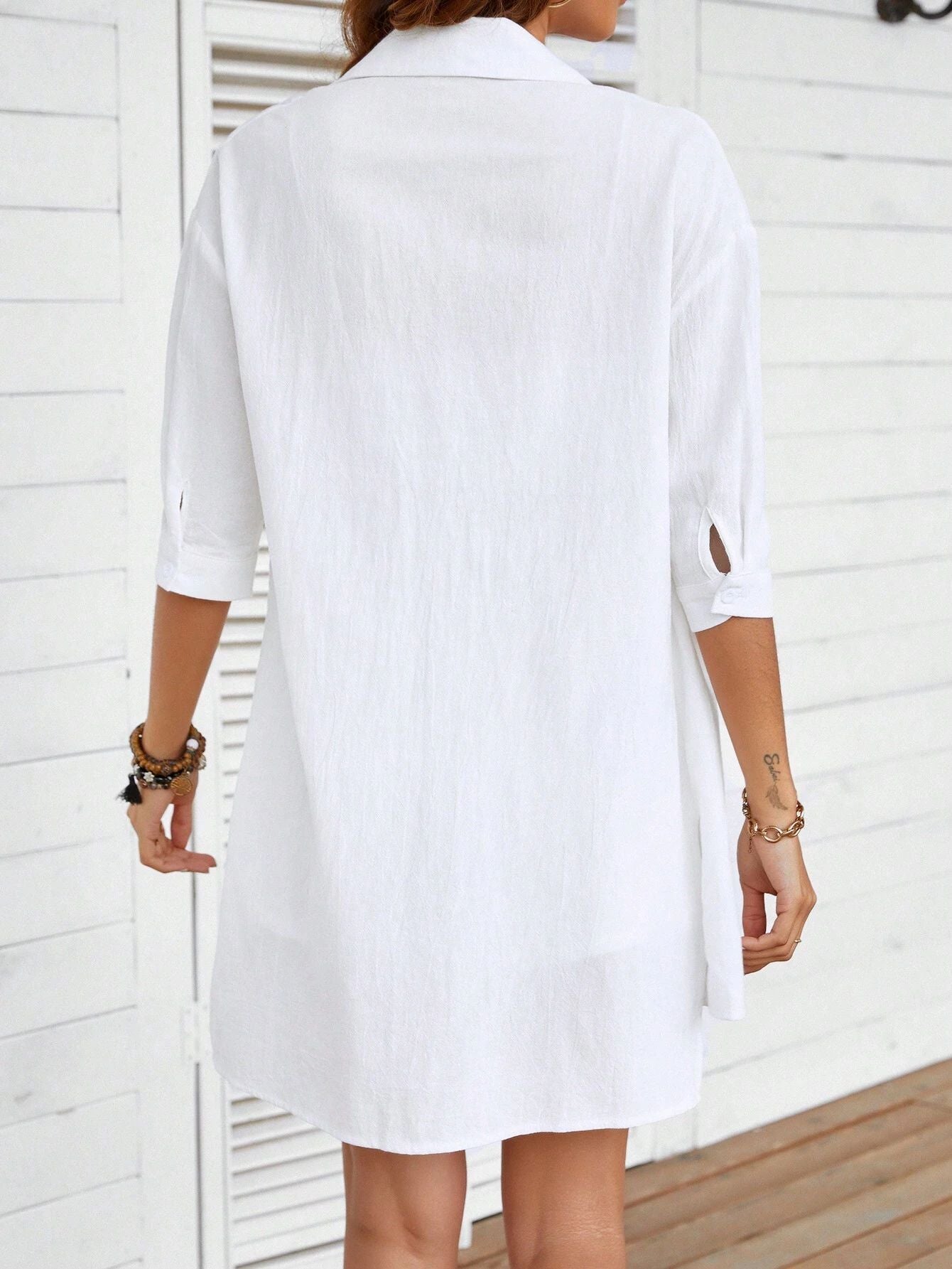 Single-Breasted Shirt & Pant Set