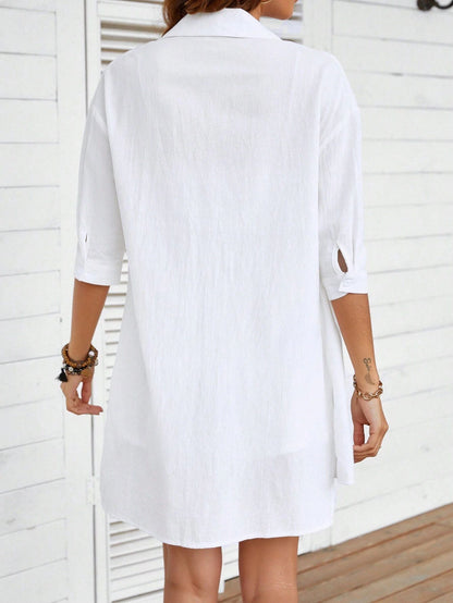 Single-Breasted Shirt & Pant Set